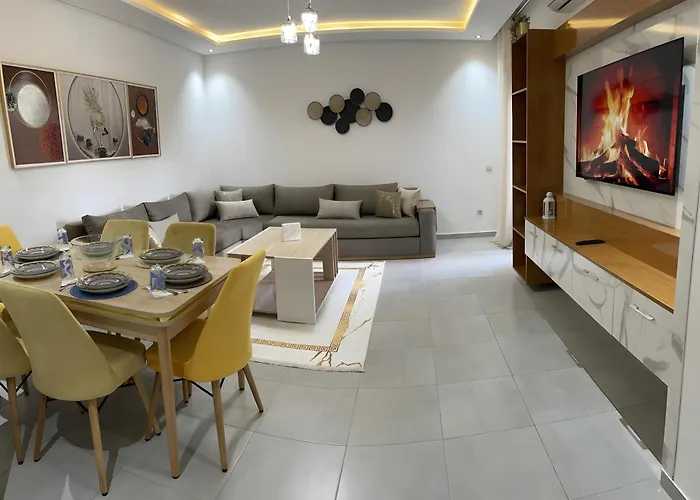 Appartement Spacieux Et Luxueux A 300M De La Plage